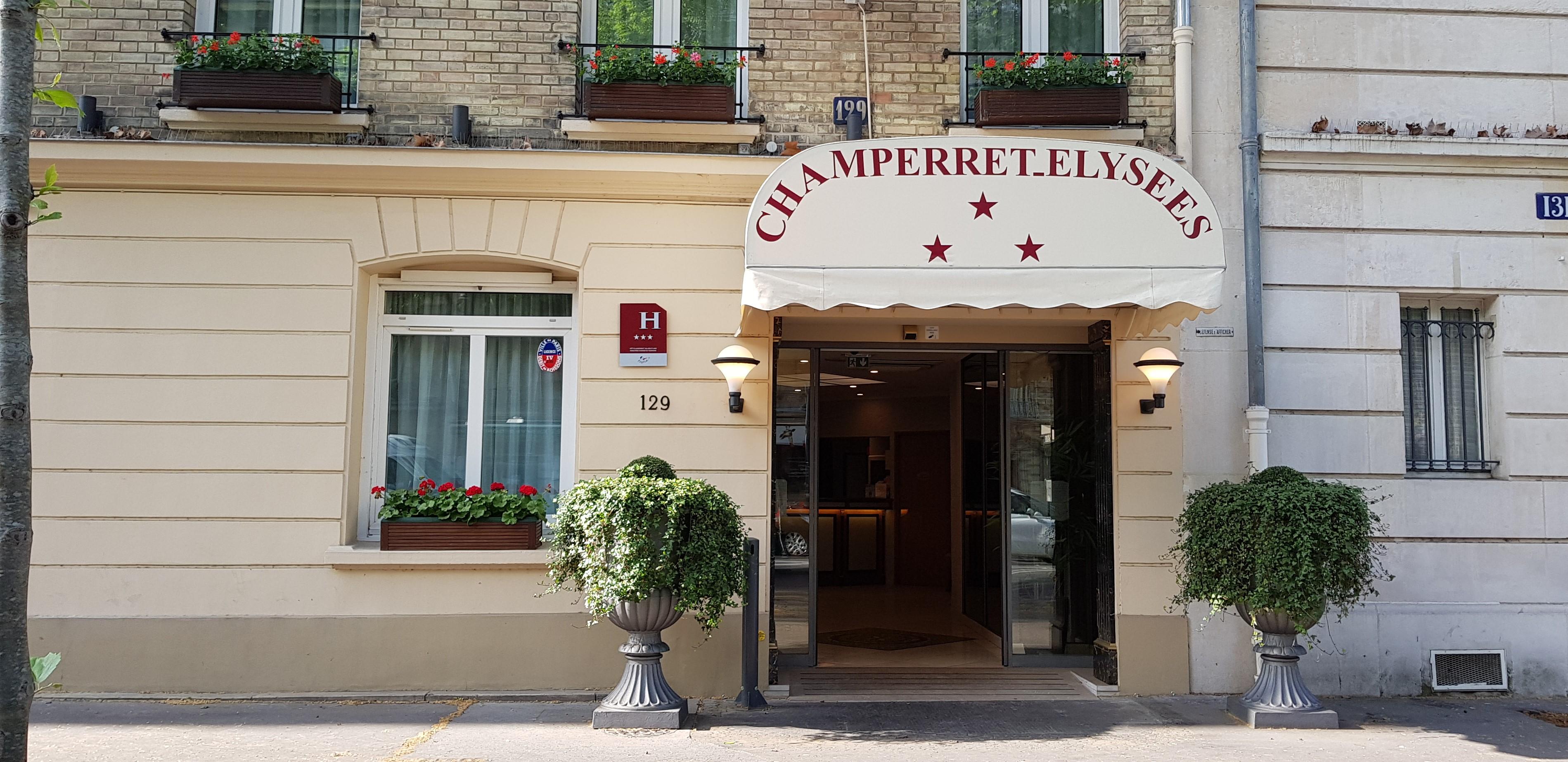 Hotel Champerret Elysees Parigi Esterno foto