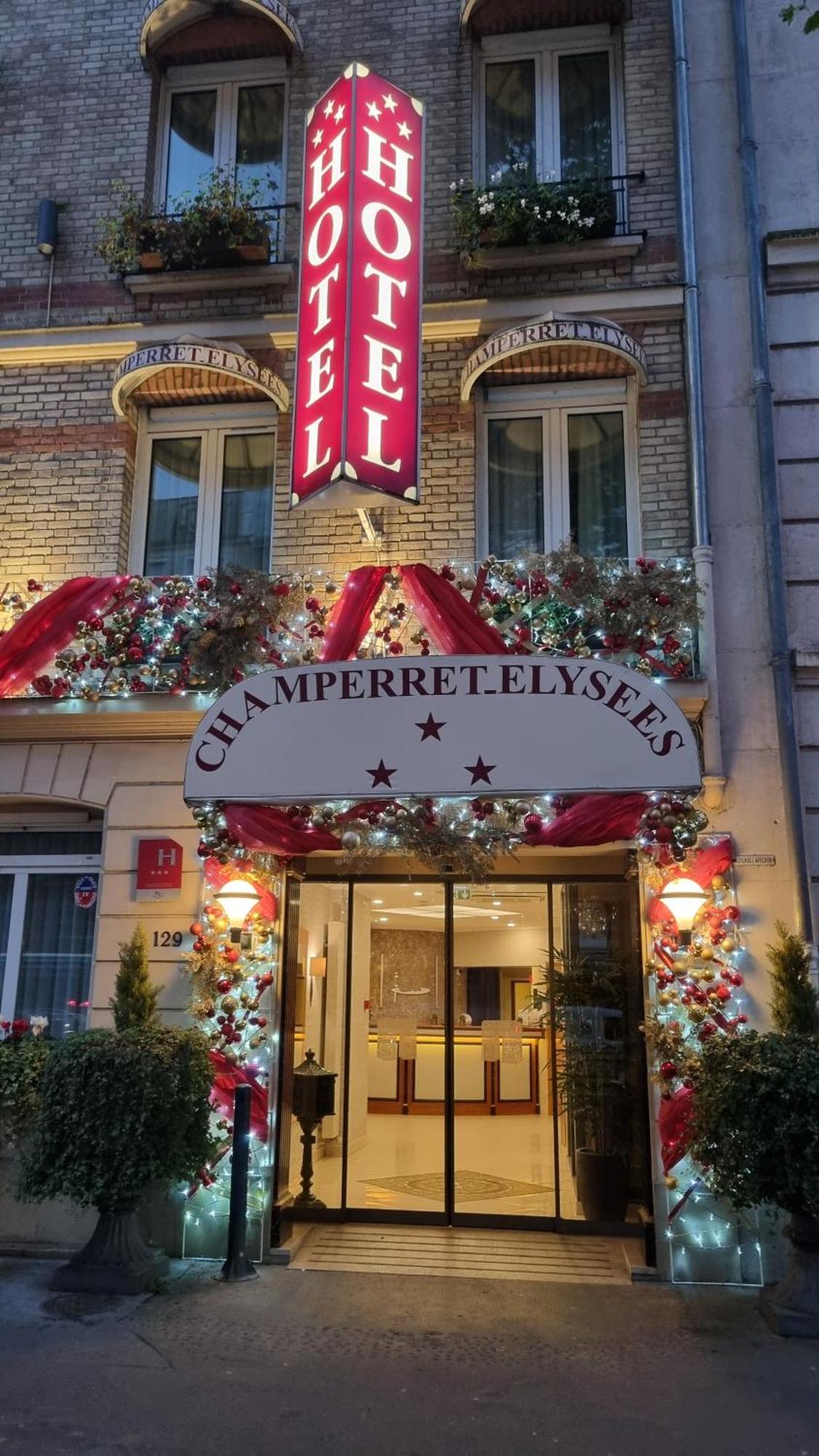 Hotel Champerret Elysees Parigi Esterno foto
