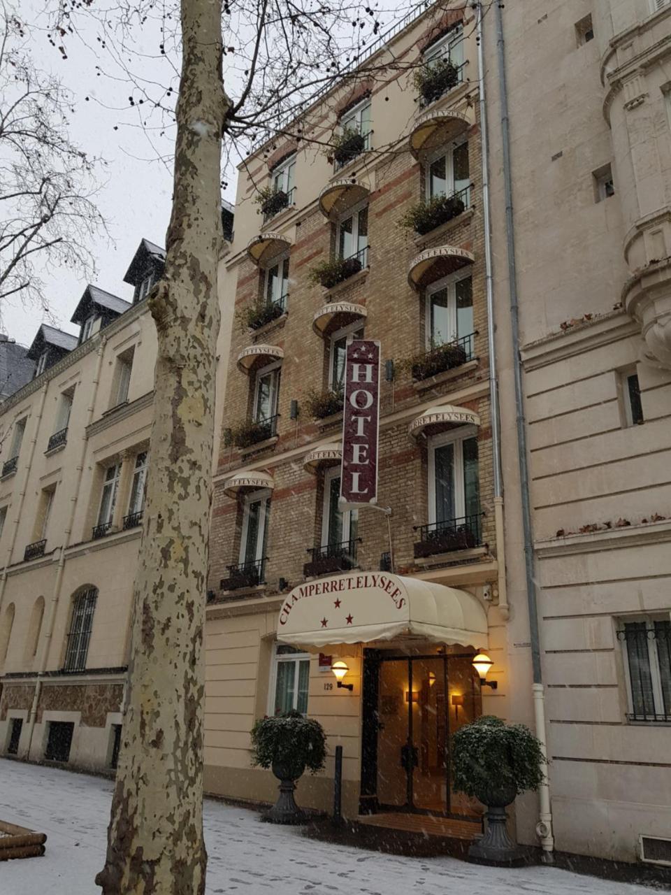 Hotel Champerret Elysees Parigi Esterno foto